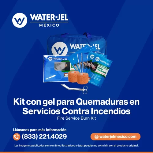Kit de con gel para quemaduras en servicios contra incendios