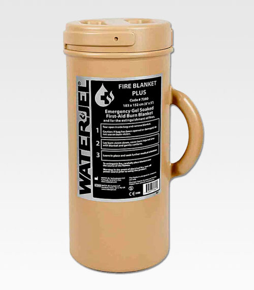 5 X 6 Water-Jel Tactical Burn Blanket (Canister)